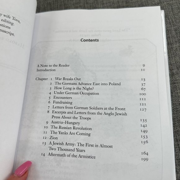 The impact of World War One on the Jewish People Book Larry Domnitch - Picture 4 of 11